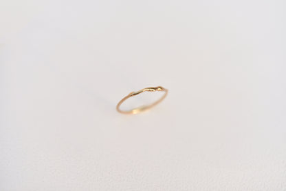 Irregular Ring 不規則線戒